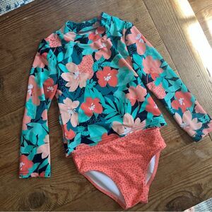 Just One You by Carter's Girls Two-Piece Swimsuit - Size 3T